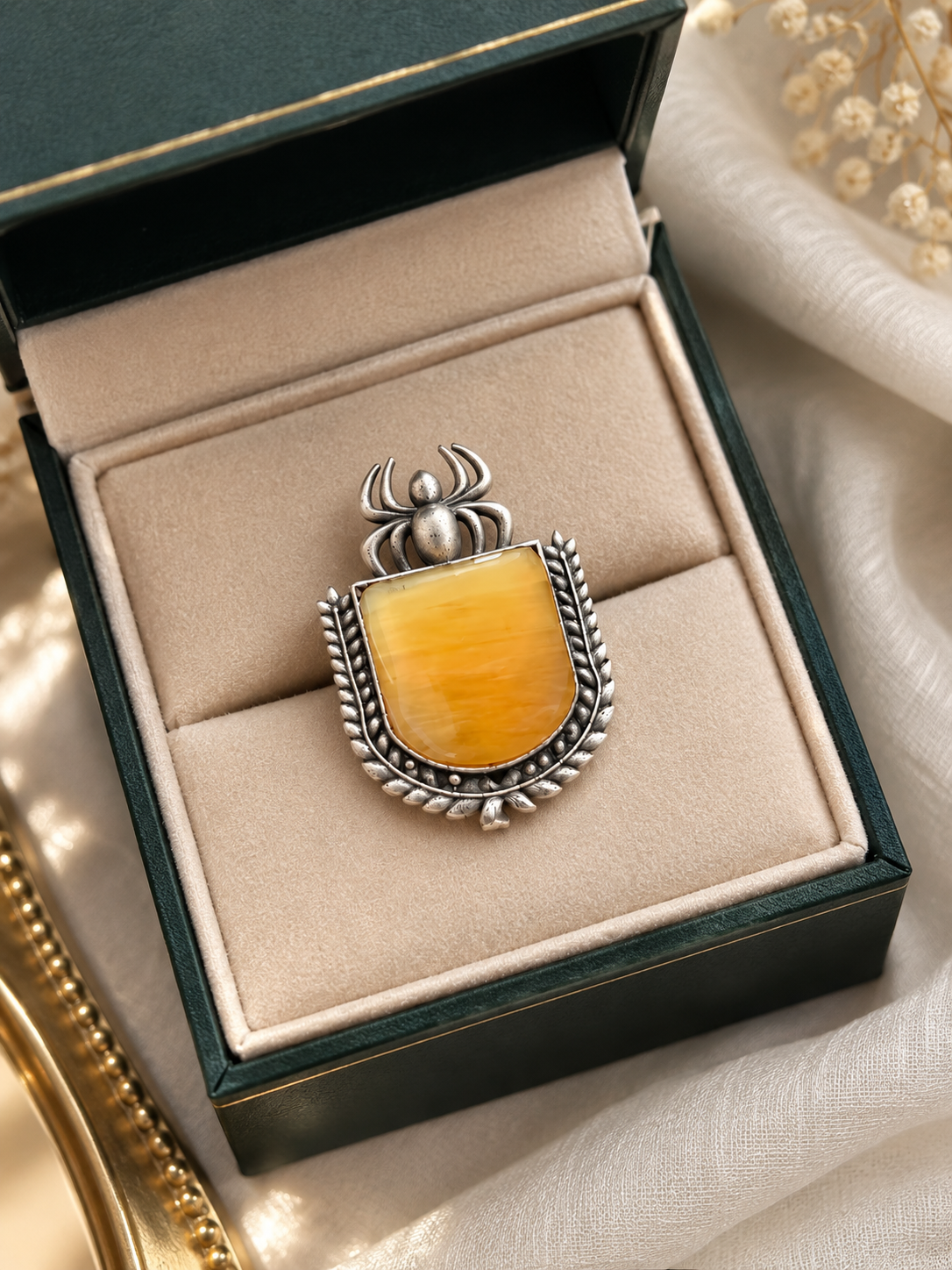 Antique Spider Statement Ring