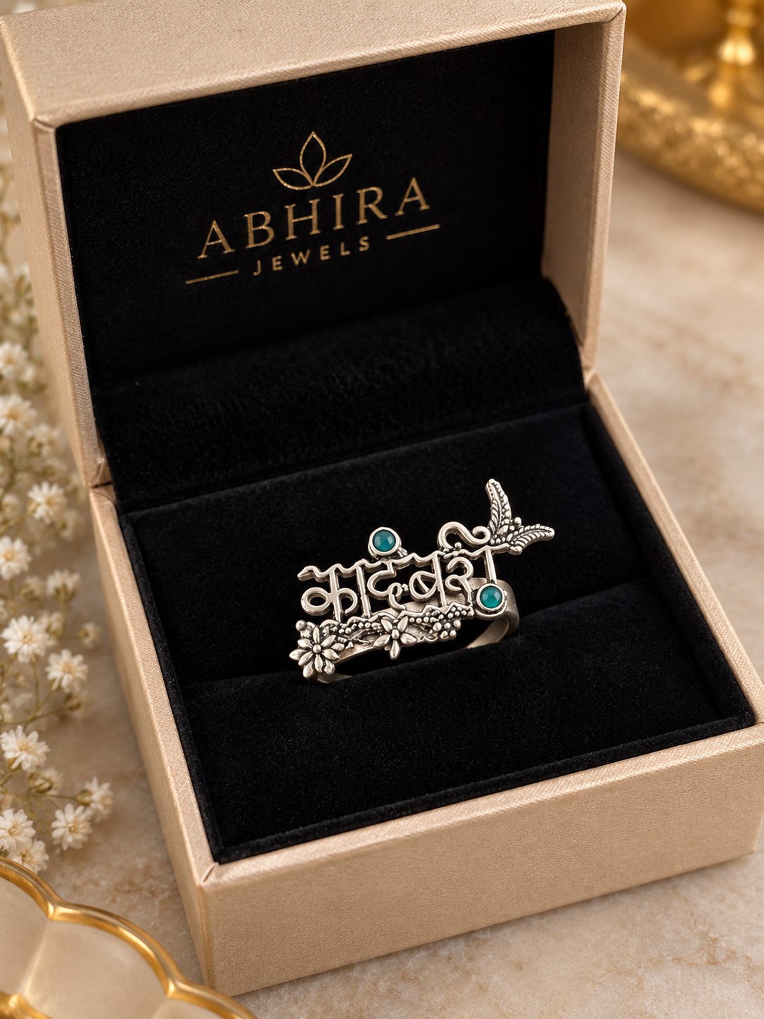 Kadambari Adjustable Ring