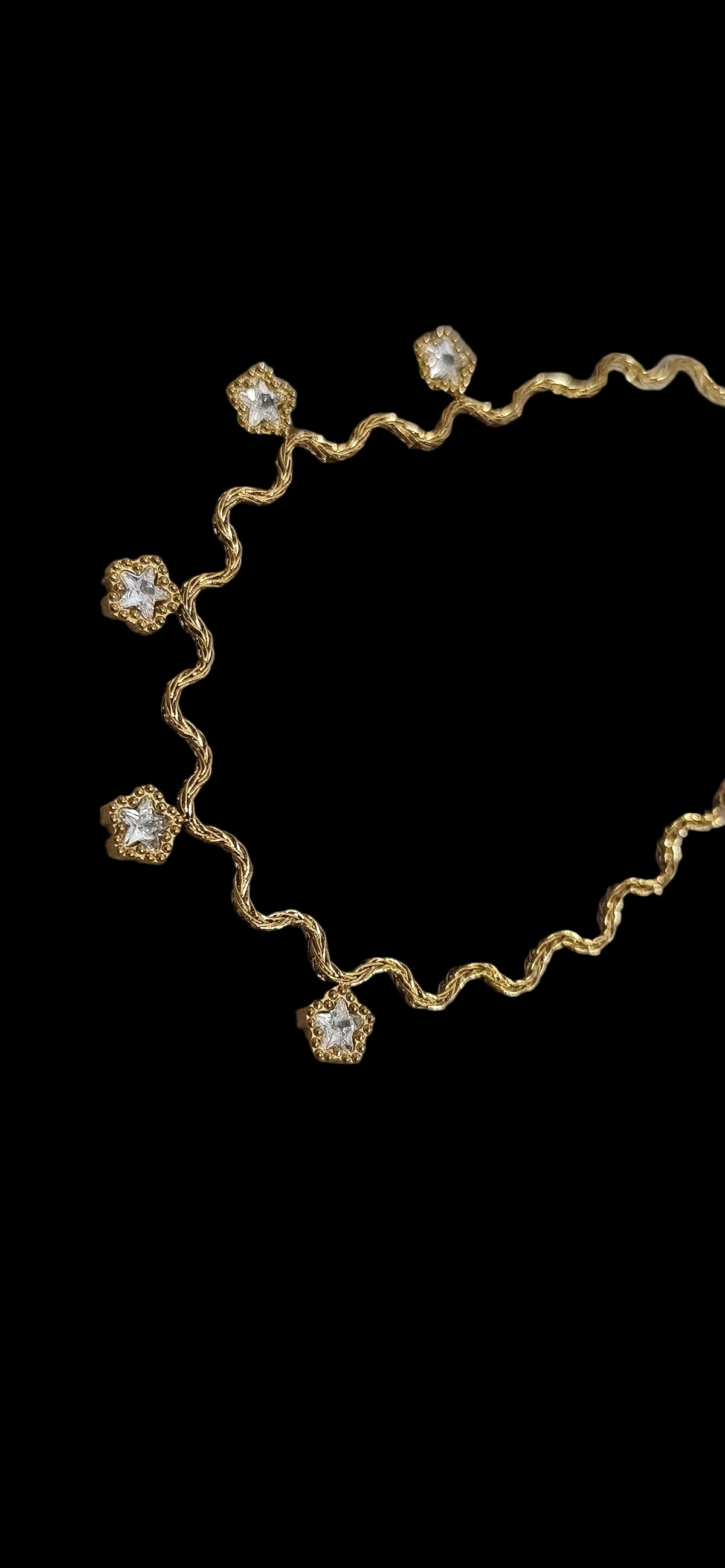 Celestial Wave Charm Bracelet