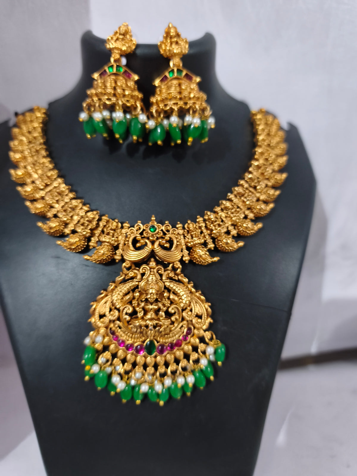 Lakshmi Nagas Necklace Set