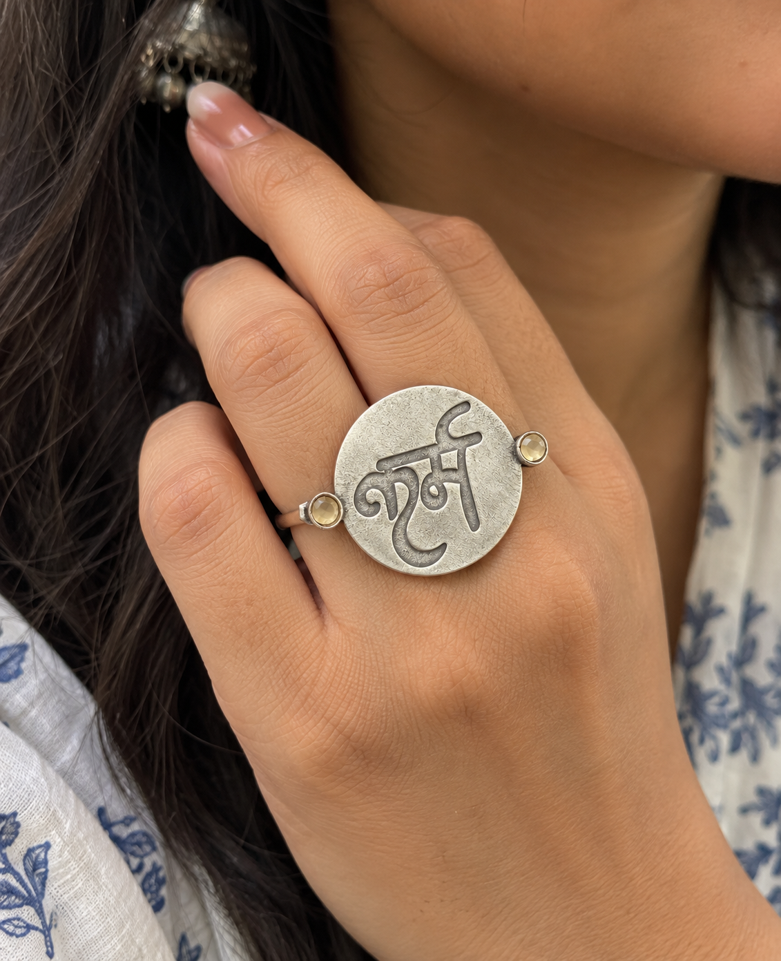 ✨ Karm Statement Ring