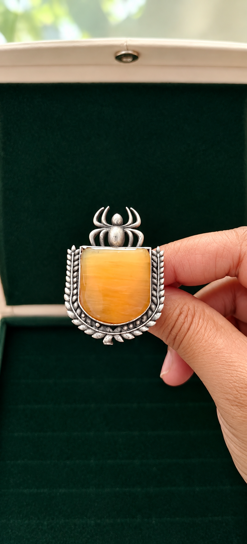 Antique Spider Statement Ring